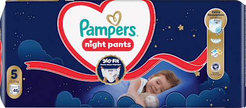 Éjszakai bugyipelenka, 5-ös méret, 11-17kg Pampers night pants
