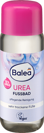 Fußbad sehr trockene Füße mit Urea Balea