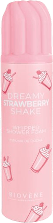 sprchová pěna Dreamy Strawberry Shake BIOVÈNE BARCELONA