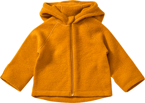 Wolljacke mit Mitwachsfunktion, ocker, Gr. 62/68 ALANA