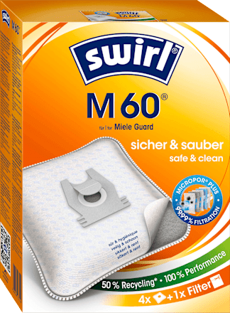 Staubsaugerbeutel  M60 MicroPor Swirl