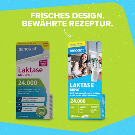 Laktase 24000 Tabletten 40 St sanotact