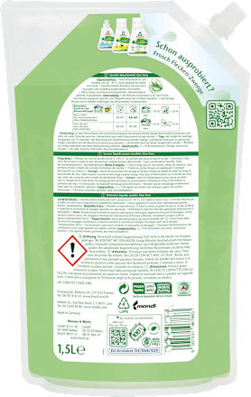 Waschmittel flüssig Sensitive Aloe Vera Frosch