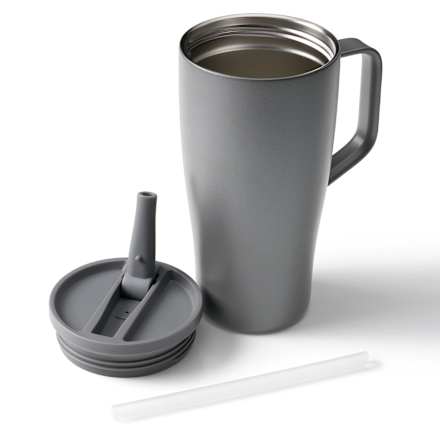 Tazza termica con cannuccia 600 ml Profissimo
