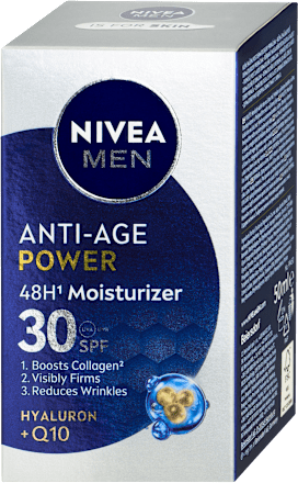 Anti-Age Power hydratační pleťový krém SPF30 NIVEA MEN