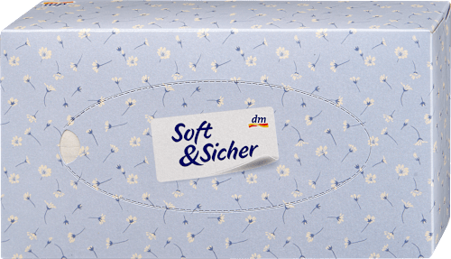 Taschentücher Box sortiert Soft&Sicher