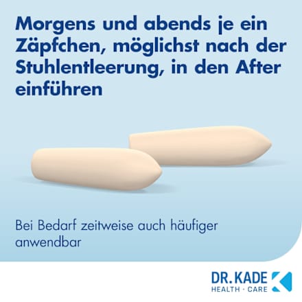 FAKTU lind Hämorrhoidenzäpfchen 400 mg / Zäpfchen FAKTU lind
