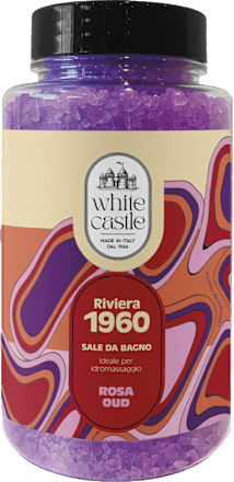 Sali da bagno Riviera 1960 Rosa e oud White Castle