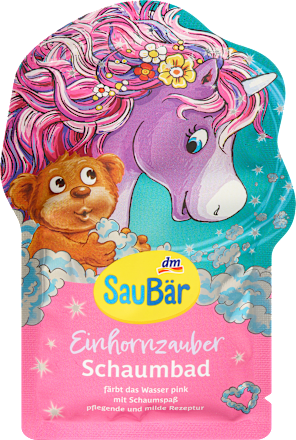 Schaumbad Einhornzauber SauBär