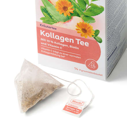 Kräutertee, Kollagen Tee (14 Beutel) Mivolis