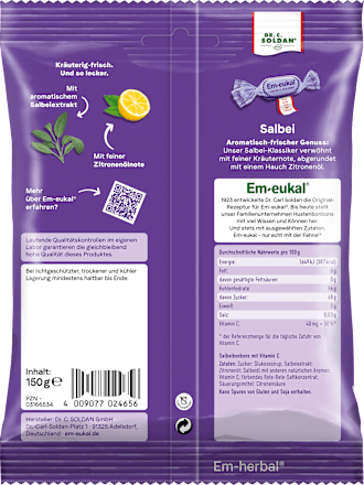 Bonbon, Salbei Em-eukal