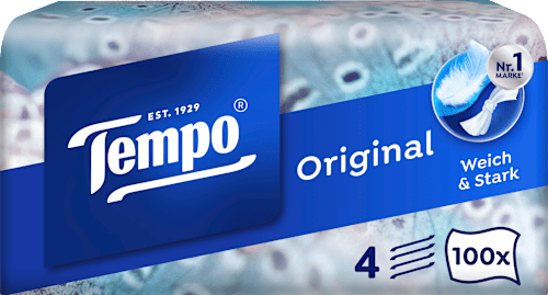 Taschentücher Box 4-lagig Tempo