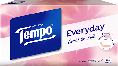 Taschentücher Light Box  Tempo