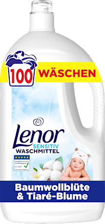 Vollwaschmittel flüssig sensitiv Lenor