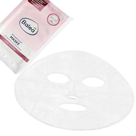 Gesichtsmaske Reiswasser Biozellulose Balea
