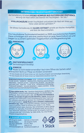 Tuchmaske Aqua Balea