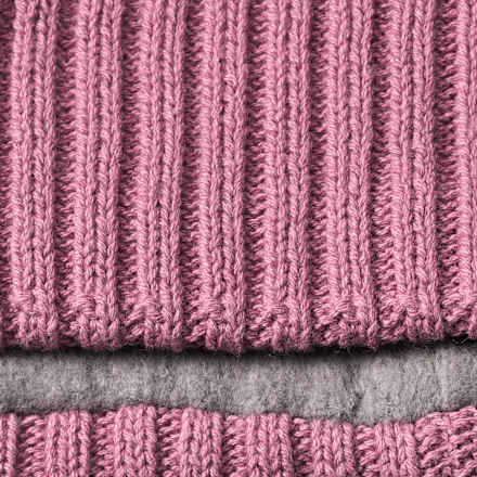 Strick Loop Schal, rosa ALANA