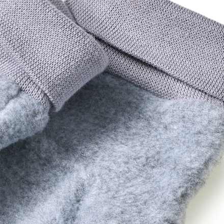Fäustlinge aus Fleece, grau, Gr. 2 PUSBLU