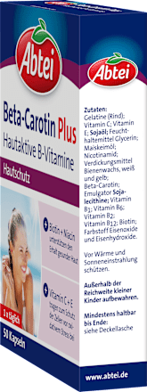 Prehransko dopolnilo Betakaroten Plus Abtei