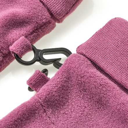 Fingerhandschuhe aus Fleece, rosa, Gr. 3 PUSBLU