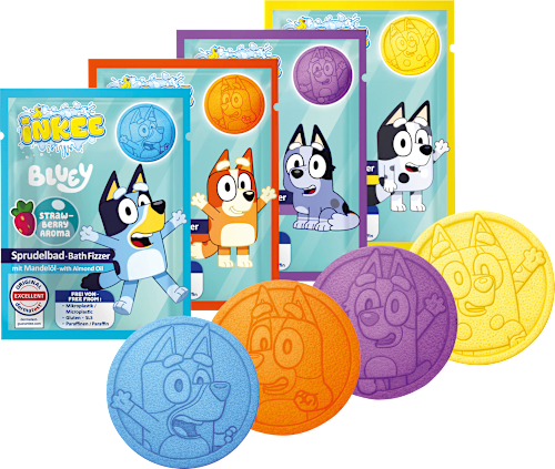 Kinder Badezusatz Sprudelbad Bade Fizzer Bluey CRAZE