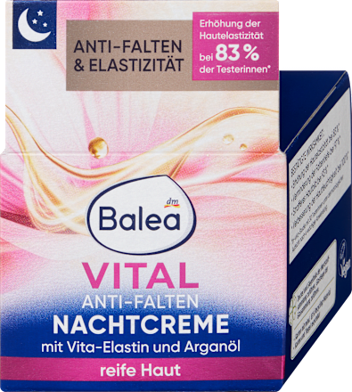 Nachtcreme Anti Falten Vital regenerierend Balea