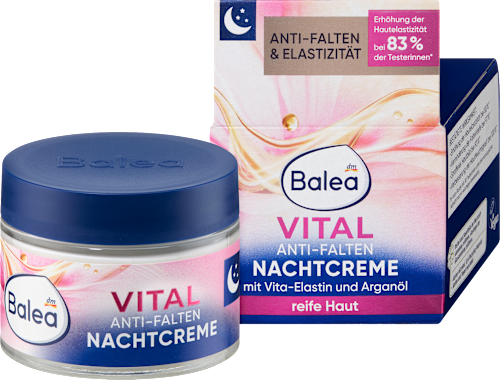 Nachtcreme Anti Falten Vital regenerierend Balea