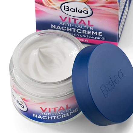 Nachtcreme Anti Falten Vital regenerierend Balea