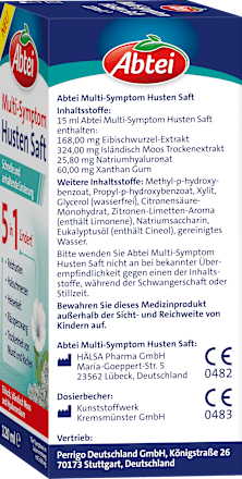 Multi-Symptom Hustensaft Abtei