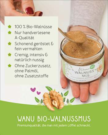 Walnussmus Wanu