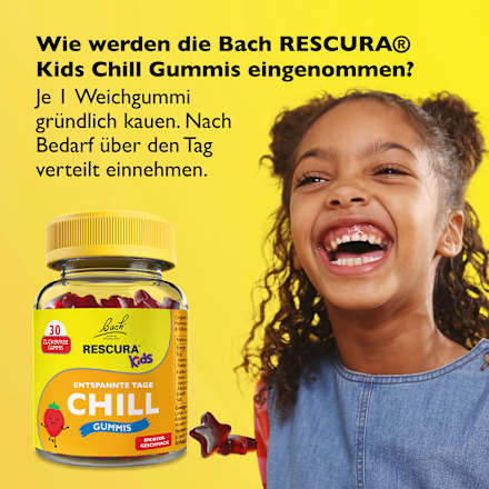 Bachblüten Kids Chill Gummis Bach RESCURA