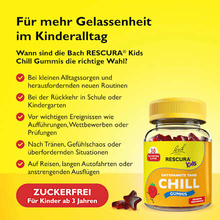 Bachblüten Kids Chill Gummis Bach RESCURA