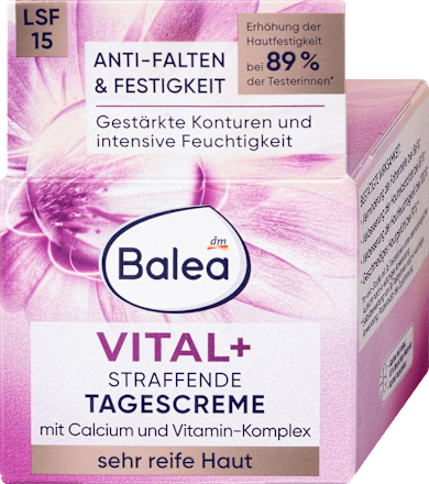 Gesichtscreme Vital+ LSF 15 Balea