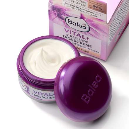 Gesichtscreme Vital+ LSF 15 Balea