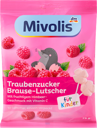 Traubenzucker Brause Lutscher Mivolis