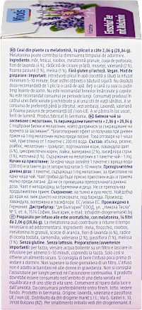 Kräutertee, Einschlaf Tee mit Melatonin (14 Beutel) Mivolis