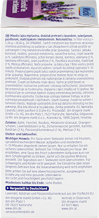 Kräutertee, Einschlaf Tee mit Melatonin (14 Beutel) Mivolis