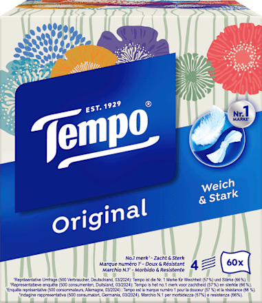 Taschentücher Box Original Tempo