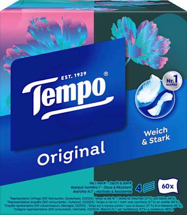Taschentücher Box Original Tempo