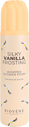 sprchová pěna Silky Vanilla Frosting BIOVÈNE BARCELONA