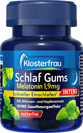 Schlaf Gums Intens Melatonin 1,9mg, 30 St KLOSTERFRAU