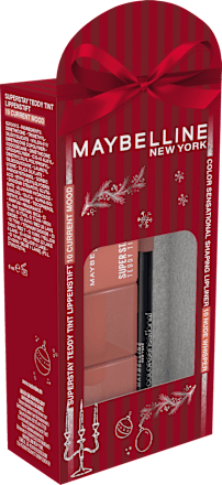 Lippenstiftset Super Stay Teddy Tint 10 & gratis Color Sensational Lipliner 10 MAYBELLINE NEW YORK