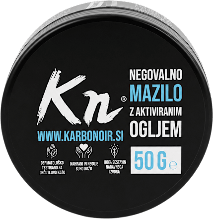 Negovalno mazilo z aktiviranim ogljem Karbonoir