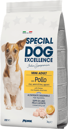 Suha hrana za pse Mini Adult piščanec SPECIAL DOG EXCELLENCE