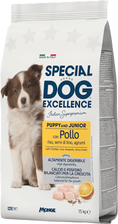 Suha hrana za pse Puppy & Junior piščanec SPECIAL DOG EXCELLENCE