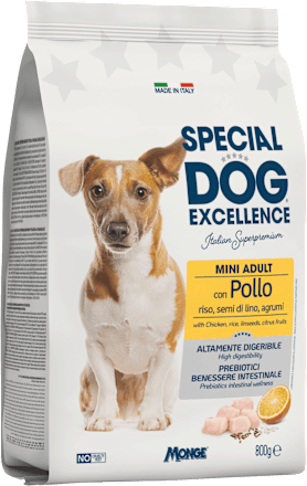 Suha hrana za pse Mini Adult piščanec SPECIAL DOG EXCELLENCE