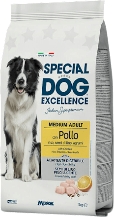 Hrana za odrasle pse Medium Adult piščanec SPECIAL DOG EXCELLENCE