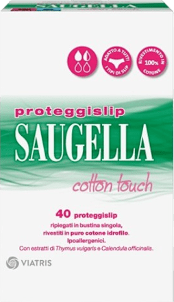 Proteggislip in cotone ripiegati SAUGELLA
