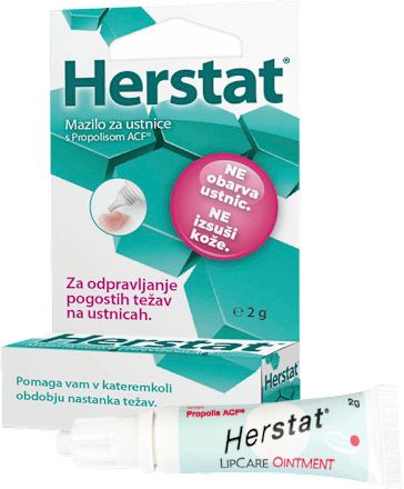 Herstat mazilo za ustnice s Propolisom ACF ARS PHARMAE