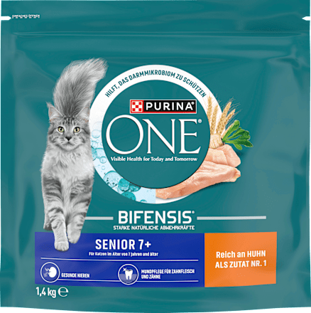 Trockenfutter Katze mit Huhn, Senior PURINA ONE